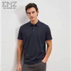 EMZ 【抑菌速干】短袖POLO衫 含桑蚕丝