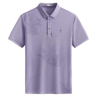 与狼共舞 冰润天丝抗菌男士POLO衫