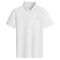 与狼共舞 桑蚕丝莫代尔凉感抗菌男士POLO衫 6250240600301