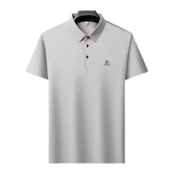 YOUNVFR 冰丝透气 POLO衫 酒红色 XL