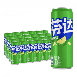 可口可乐 芬达碳酸饮料 330ml*24罐