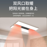 雷士照明 风暖浴霸 集成吊顶 照明换气取暖一体