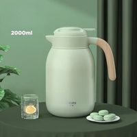 HAERS 保温壶 绿色 2000ml