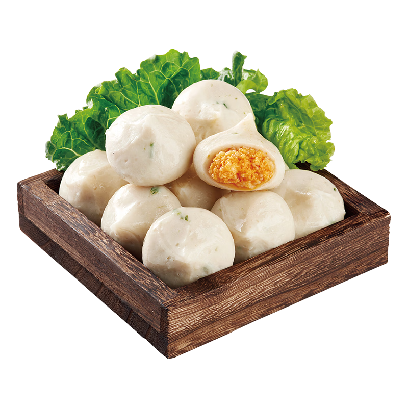 潮夫道 鱼籽水滴包 100g*4 火锅丸子