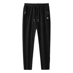 JEEP SPIRIT 冰爽弹力束脚速干裤 黑色 M