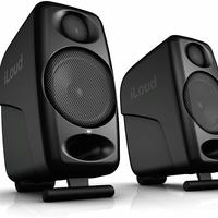 IK Multimedia iLoud Micro Monitors 桌面3寸超紧凑型蓝牙音响录音室有源监听音箱 黑色