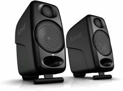 IK Multimedia iLoud Micro Monitors 桌面3寸超紧凑型蓝牙音响录音室有源监听音箱 黑色