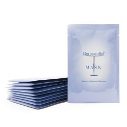 Dermaroller 丝质面膜 透明质酸保湿 Matrixyl 3000胶原蛋白提升 减少细纹皱纹 干性肌肤补水 一次性面膜 10片装