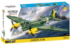 COBI 二战容克斯JU-88飞机拼装积木 1160块塑料颗粒 11岁以上益智玩具