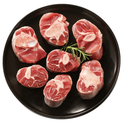 盐皇后 宁夏盐池滩羊 原切生鲜羊肉 羊小腿切块 1.2kg