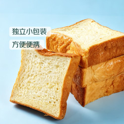 七鲜 厚切牛乳吐司1kg*1箱 早餐面包