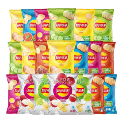 乐事 薯片 混合多口味40g*20包 零食大礼包 百事食品