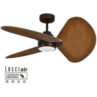 LUCCI AIR SABLE 复古藤条装饰 吊扇灯