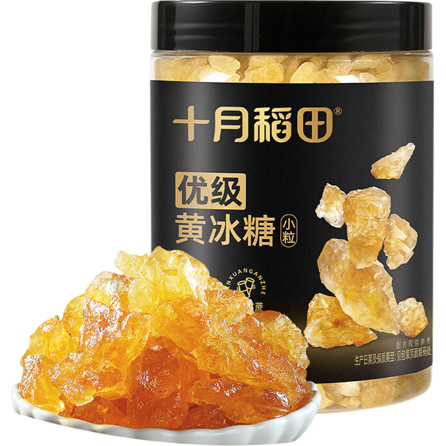 88VIP：十月稻田 小粒黄冰糖 400g