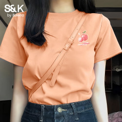 班尼路 S&K 100%纯棉 女士T恤