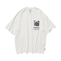 nautica white sail KOTW3306 河村康辅联名 宽松短袖T恤 白色 2XL