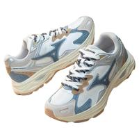 Mizuno美津浓 牛皮革薄底透气 复古运动鞋