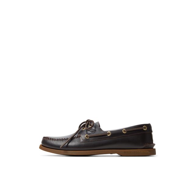 SPERRY 男士皮质船鞋 经典双眼设计 360度系带系统 防滑外底 手工缝制