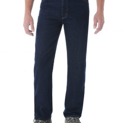 Wrangler 男士耐磨经典修身牛仔裤