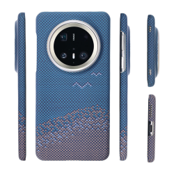 Pinkson 华为Mate70Pro+ 凯夫拉芳纶 磁吸款 碧海金沙 手机壳