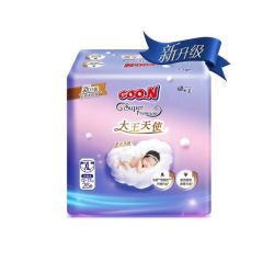 大王 天使纸尿裤新生儿宝宝 小短裤L码28片（多款任选）