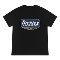 Dickies 美式字母印花 黑色 M 纯棉短袖T恤
