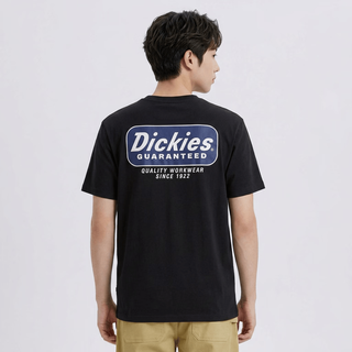Dickies 美式字母印花 黑色 M 纯棉短袖T恤
