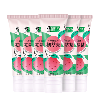 好来 茶倍健初萃茶荔枝牙膏 80g*6支