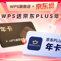 wps 金山软件 超级会员年卡+京东年卡