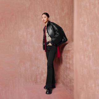 Levi's 女士合身短款羽绒服