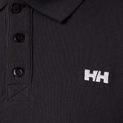 HELLY HANSEN 男士Drift Line Polo衫,黑色,X-Large