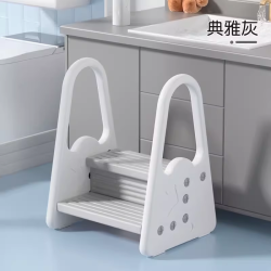 曼龙 MLFSD002 洗手台阶凳 二阶典雅灰