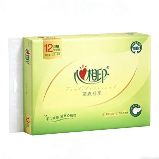 心相印 茶语丝享 抽纸 3层110抽s码 12包一提