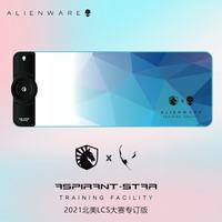 ALIENWARE 无线充电RGB发光 800*300*4mm 白蓝 鼠标垫