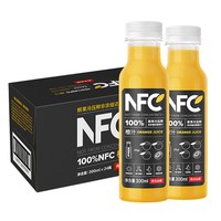 移动端:农夫山泉 NFC果汁橙汁苹果芒果香蕉汁100%冷压榨饮料整箱300ml2瓶