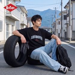 Lee Cooper 男士休闲直筒牛仔裤 夏季新款