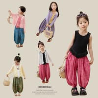 LUSON 流苏设计女童吊带背心