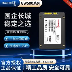 长城 960g固态硬盘2.5寸Sata3.0台式机笔记本电脑高速SSD固态GW500