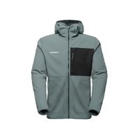 MAMMUT 男式 Tamaro Ml 连帽夹克男式中层(1 件装), Strata-黑色 L