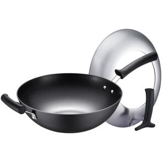 SUPOR 苏泊尔 EC32ZF01 炒锅(32cm、无涂层、铸铁)