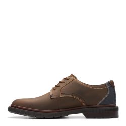 Clarks 男式 德比鞋 Burchill 牛津鞋