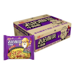 统一 方便面泡面老坛酸菜牛肉面袋121g*24袋