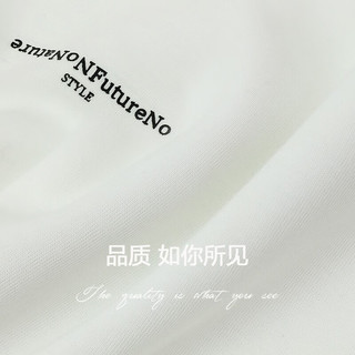 COCOBELLA TS640B 简约字母印花 黑色 M 女士T恤