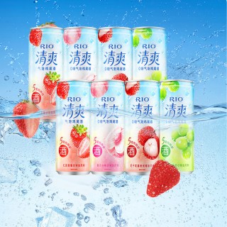 移动端：锐澳 清爽系列4口味8罐330ml*8罐果酒预尾鸡尾酒