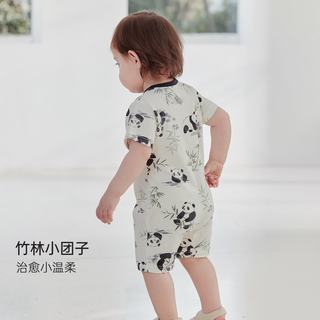 巴厘小猪 中国风短袖连体衣 墨筠食趣 66cm
