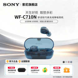 索尼 WF-C710N 真无线休闲舒适入耳式主动降噪蓝牙耳机