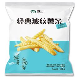 Snow Valley 经典波纹薯500g非裹粉原味