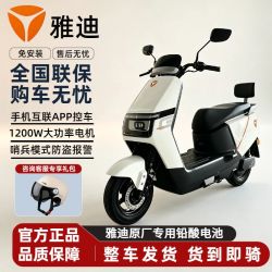 雅迪 G30S-M 电动摩托车 72V21Ah