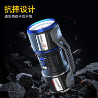百亿补贴：WARSUN 强光手电筒 高亮大功率 可充电 户外远射手提灯 探照灯 应急防灾