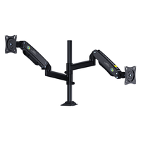 KALOC DH200 双屏机械臂 黑色 显示器支架